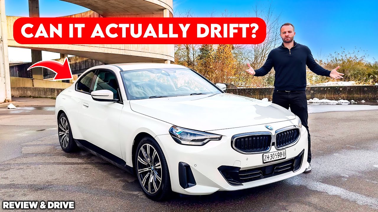 Will the Slowest Rear Wheel Drive BMW Drift? -  BMW 218i Coupe