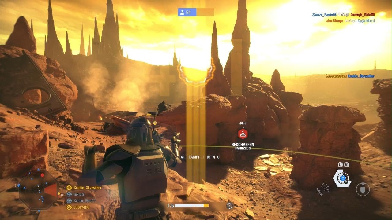 STAR WARS Battlefront 2: Galactic Assault (Gameplay No Comment)