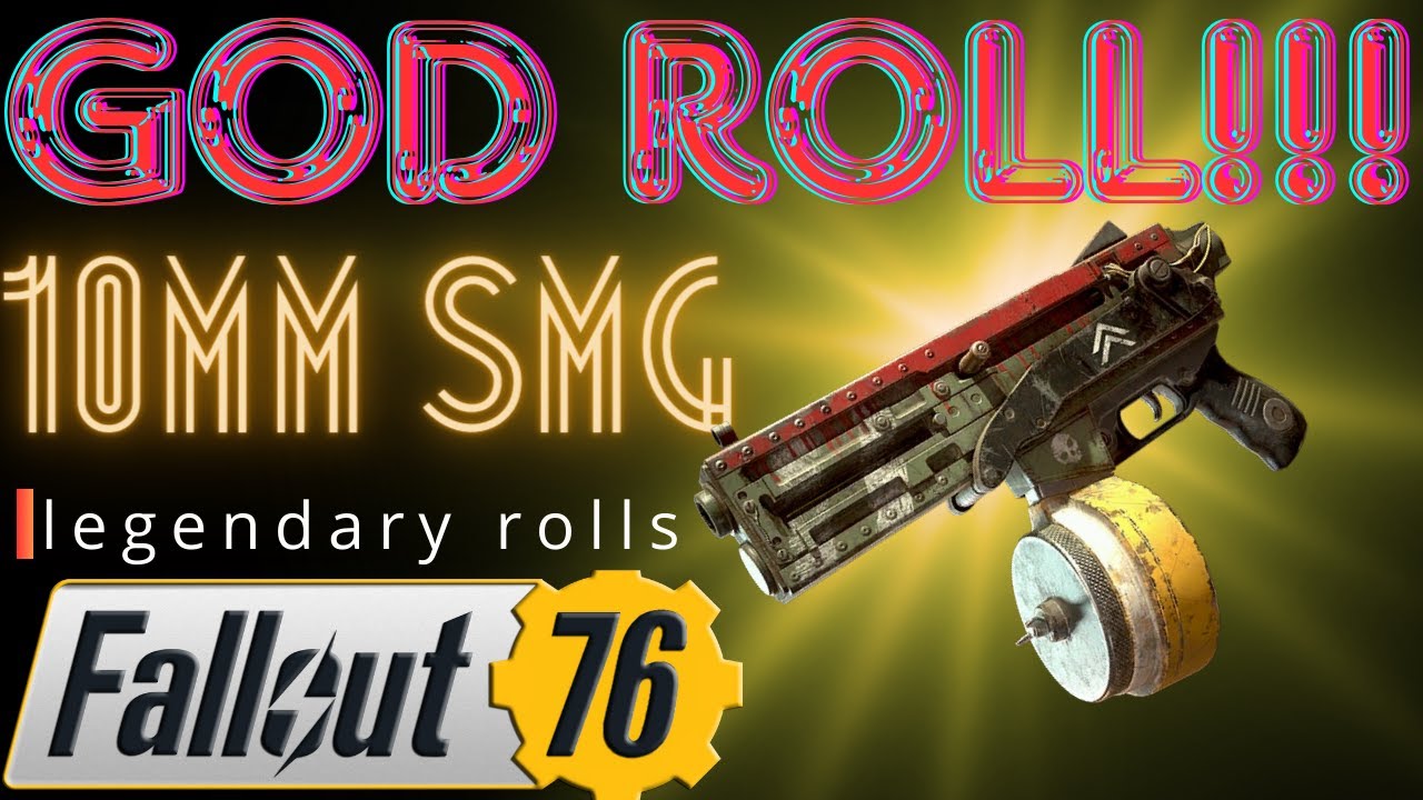 God Roll 10mm SMG Hunt! | Fallout 76