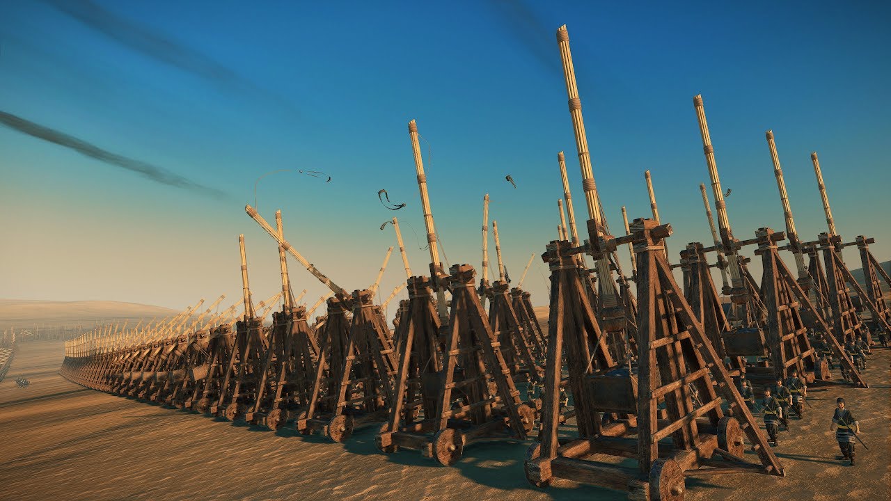 3000 TREBUCHETS vs 17000 PROTECTORS OF HEAVEN - Total War: THREE KINGDOMS