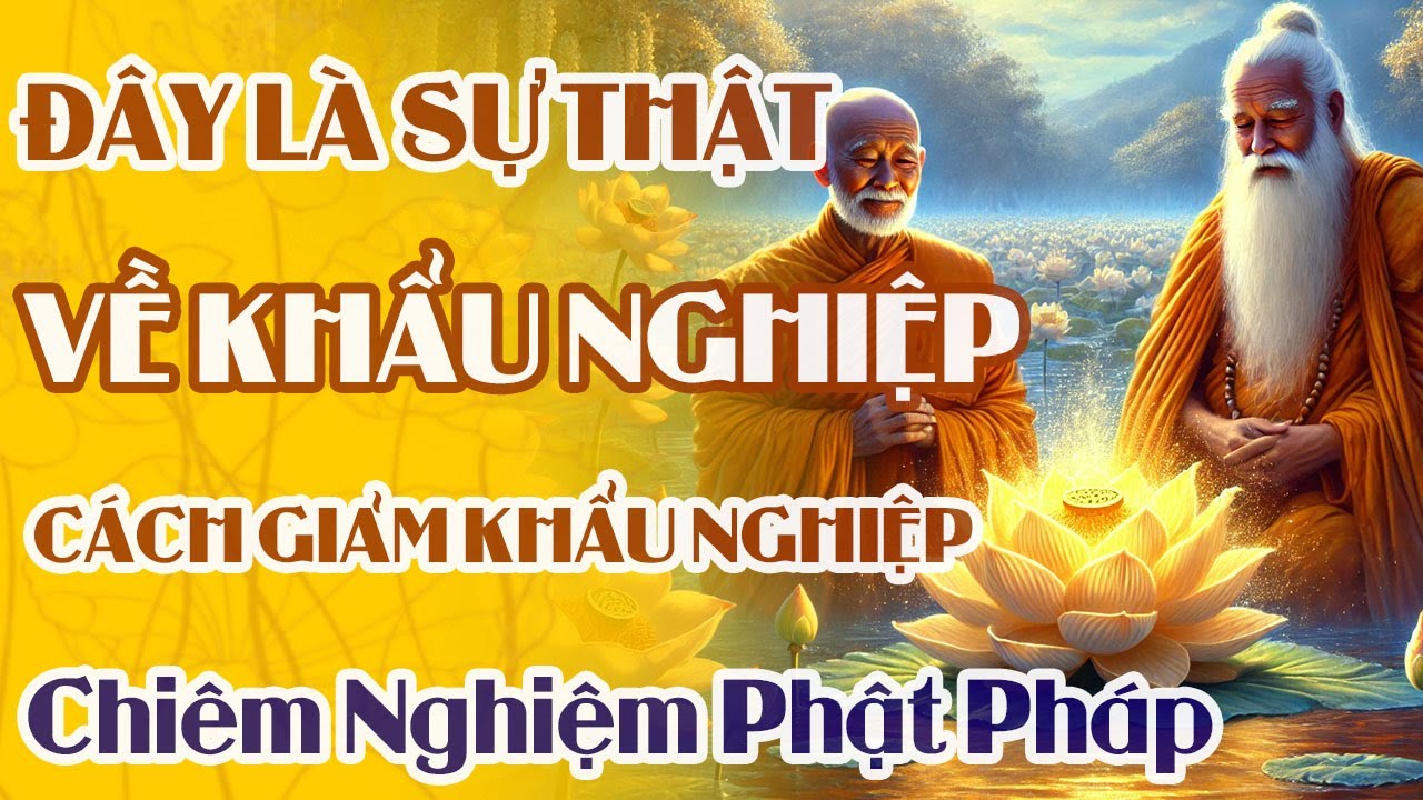 Sự Thật Về Khẩu Nghiệp, Dễ Tạo Khó Trả | Cách Giảm Khẩu Nghiệp | Chiêm Nghiệm Phật Pháp Dễ Ngủ