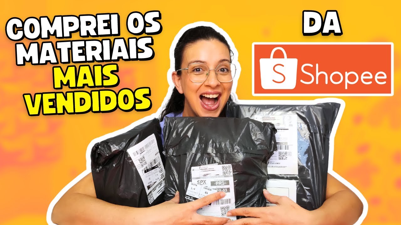 Comprei os Materiais Mais Vendidos da Shopee!!