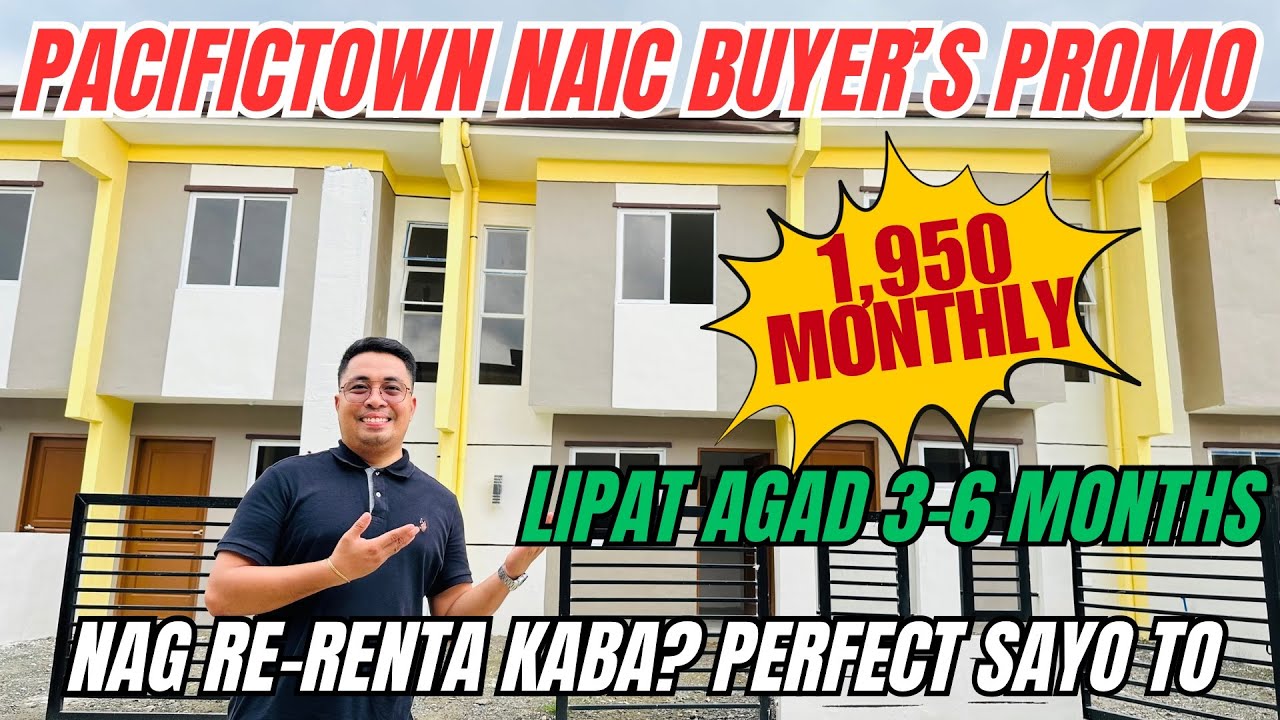 Pacifictown Naic 1,950 Monthly Dp nalang | Lipat Agad in Just 3-6 months | Thru Pagibig Financing