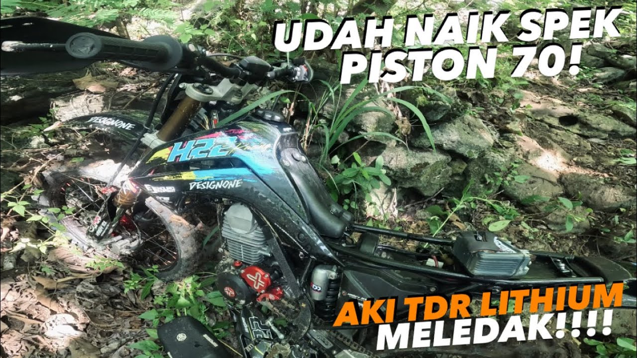 BORE UP MESIN KLX H22! LANGSUNG TES JALUR TAPI GAGAL FINISH!