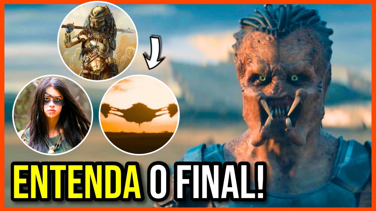 PREDADOR TERRAS SELVAGENS FINAL EXPLICADO! - AS YAUTJAS FÊMEAS SÃO PERIGOSAS + A CONEXÃO COM PREY!