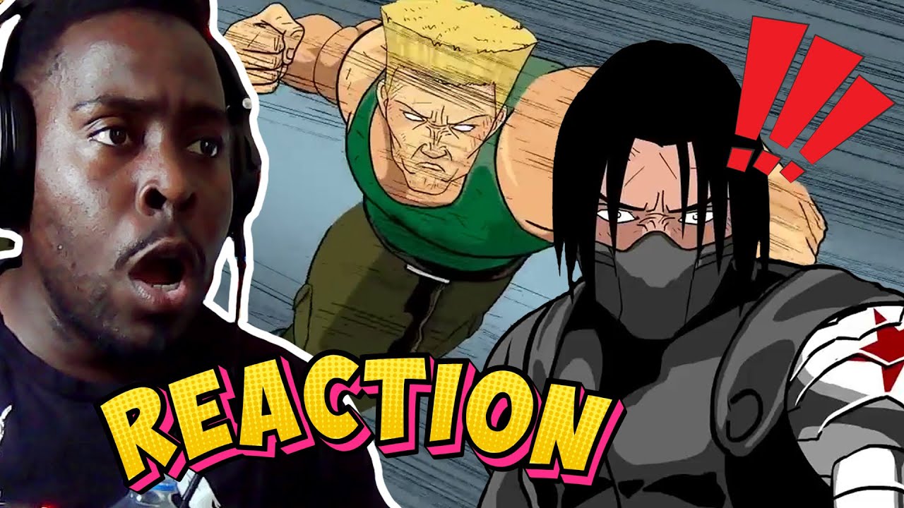 WINTER SOLDIER VS. GUILE (FULL VERSION) - SUPER SOLDIERS CLASH | REACTION!!!