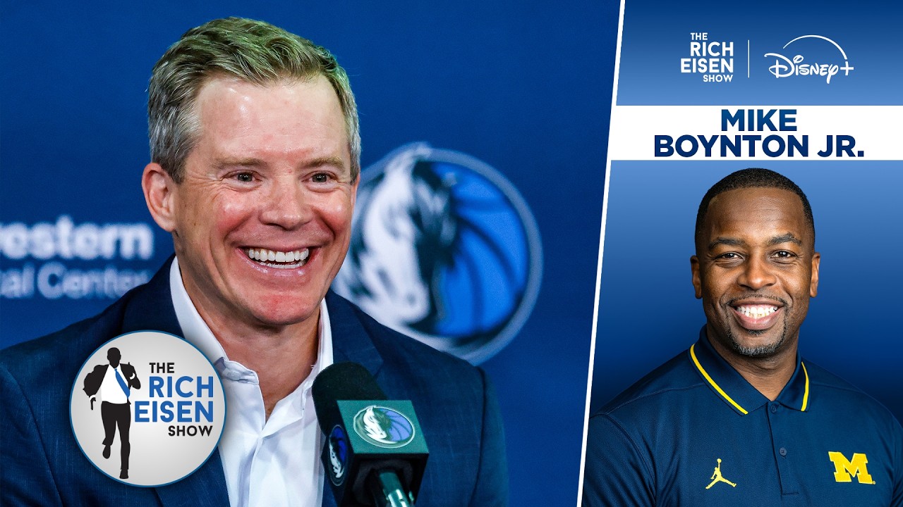 Dusty May Was Taking Mike Boynton Jr to Mavs If He Didn&rsquo;t Get the Michigan Job | The Rich Eisen Show