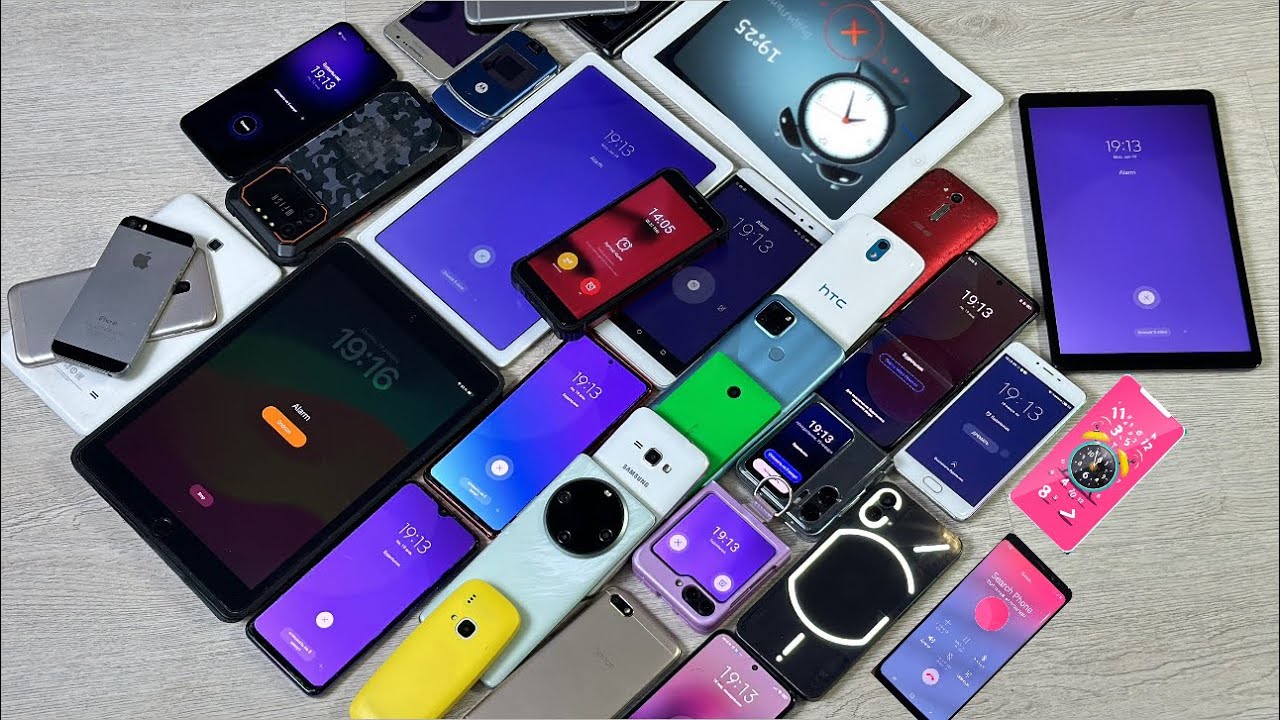 One huge Alarm Clock on all Phones Redmi Note13pro+ Honor7A+ Tablets Tab4A+ IPad4+ iPhone 14