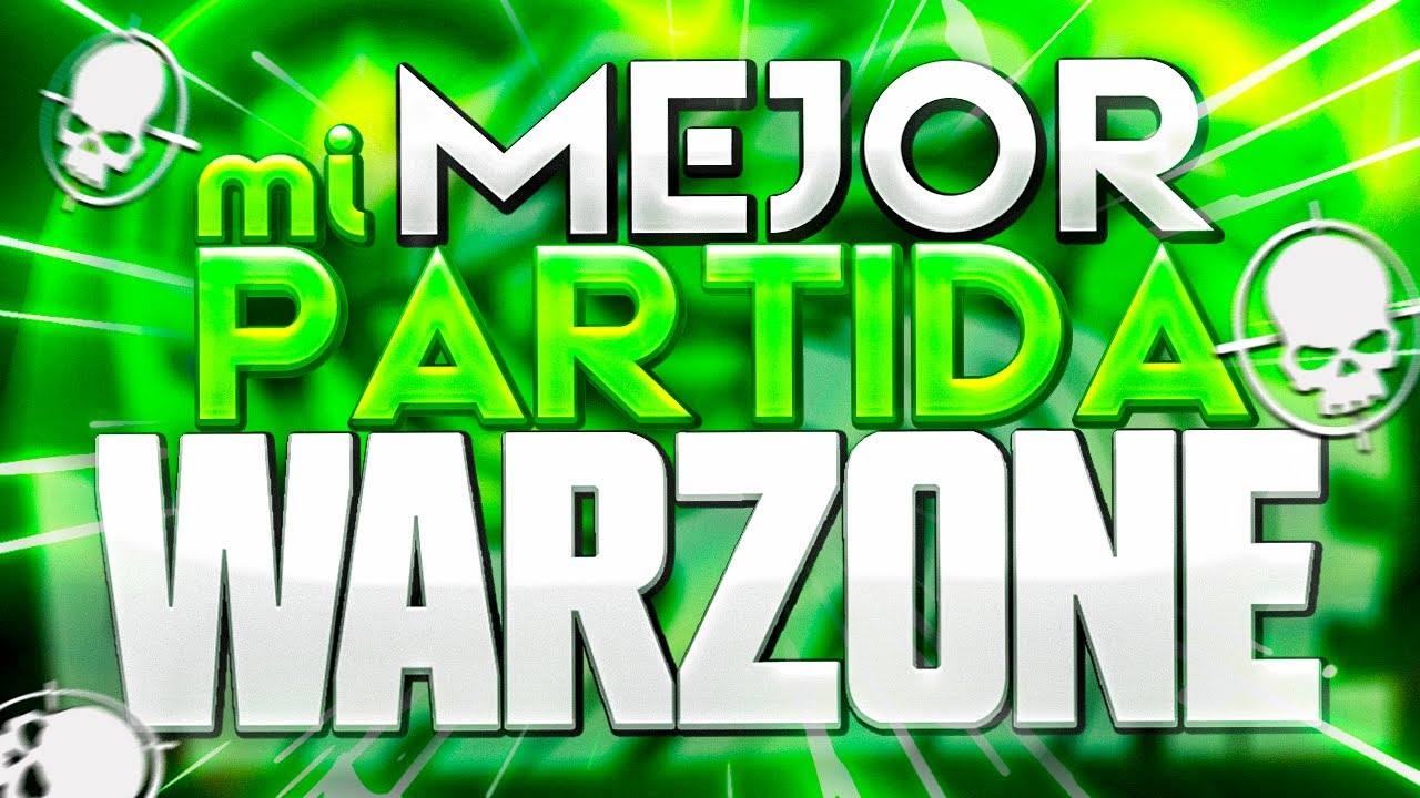 MI MEJOR PARTIDA EN WARZONE