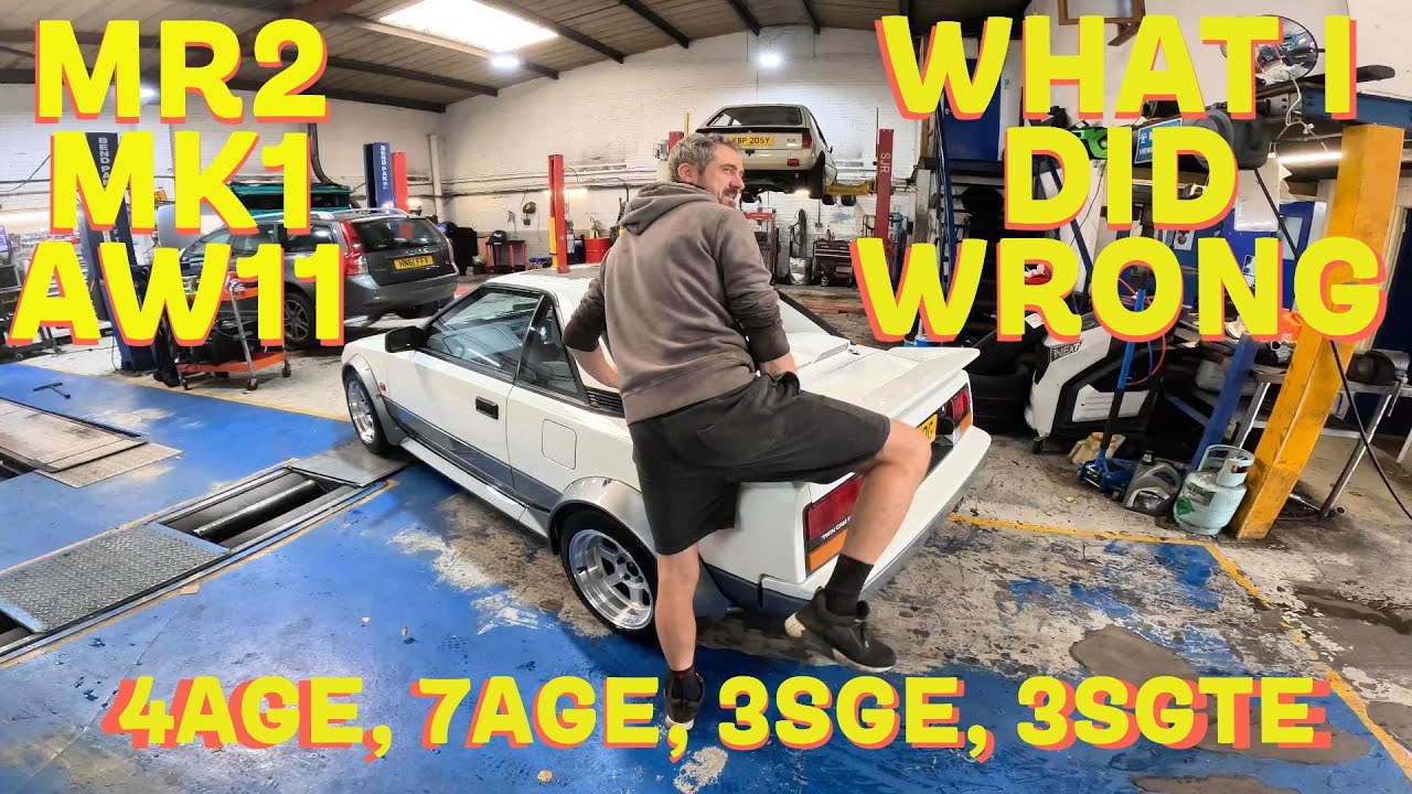 TOYOTA MR2 MK1 AW11 TURBO 4AGE 7AGE 3SGE 3SGTE