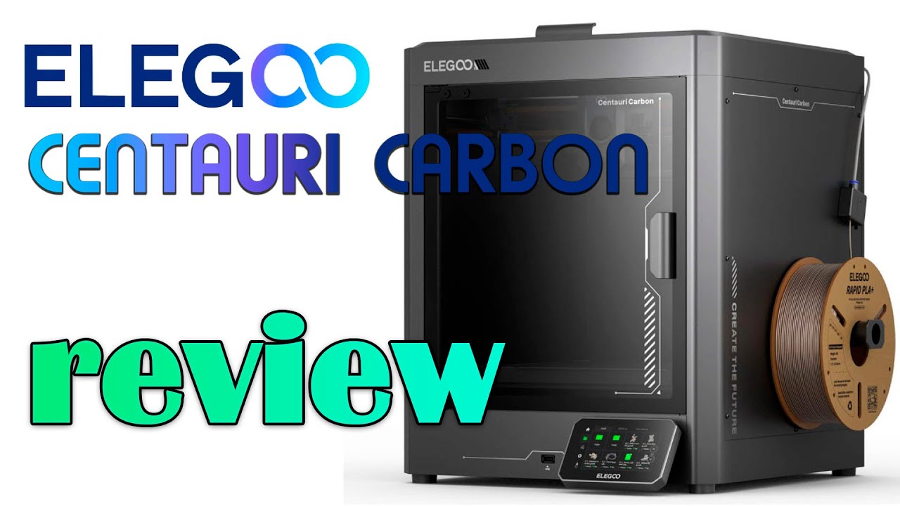 Elegoo Centauri Carbon - Review y pruebas de impresión