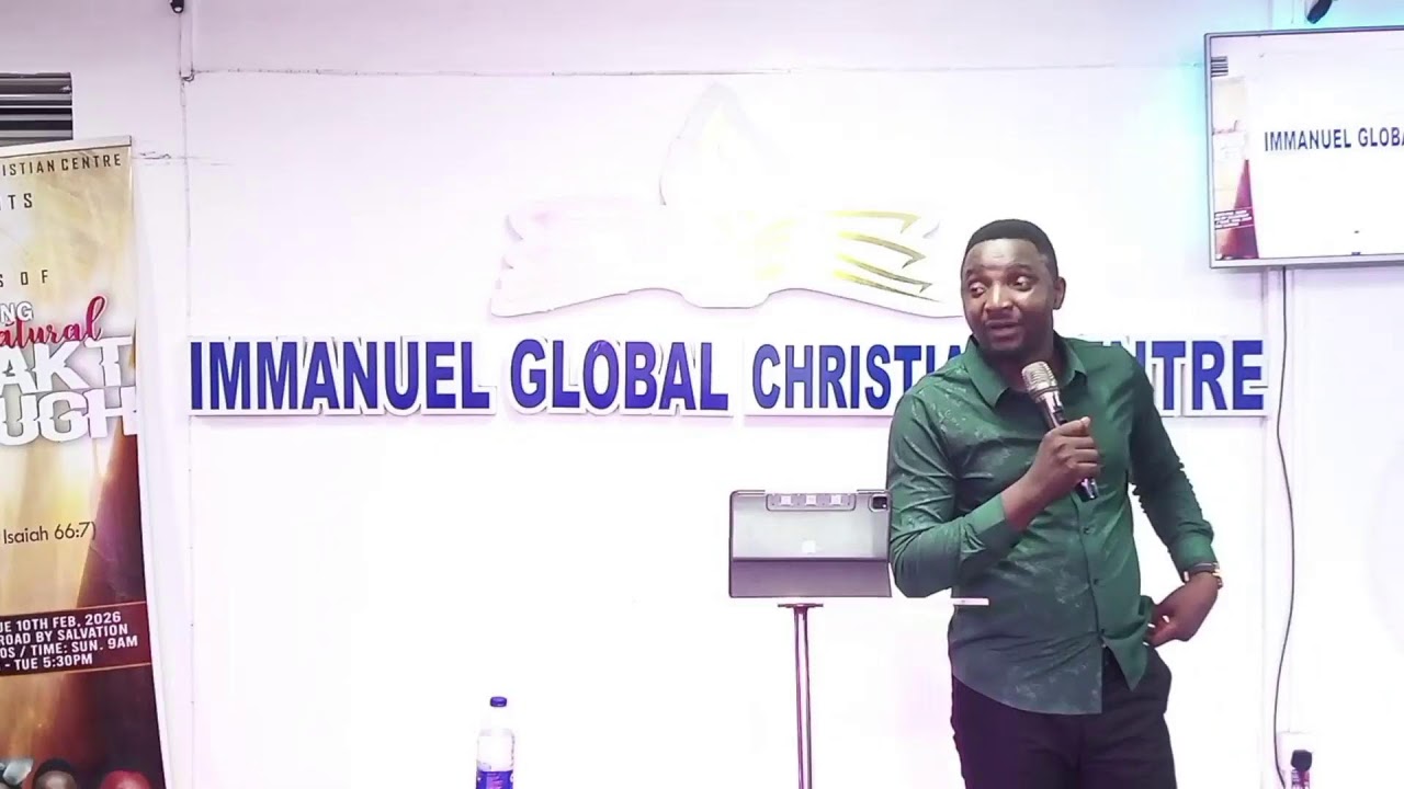 WELCOME TO THE SCHOOL OF THE WORD @IMMANUEL GLOBAL CHRISTIAN CENTRE