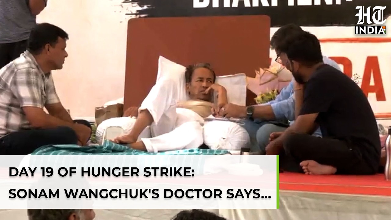 On Cam: Startling Health Update On Sonam Wangchuk Given By Doctor On Day 19 Of Hunger Strike| CJP