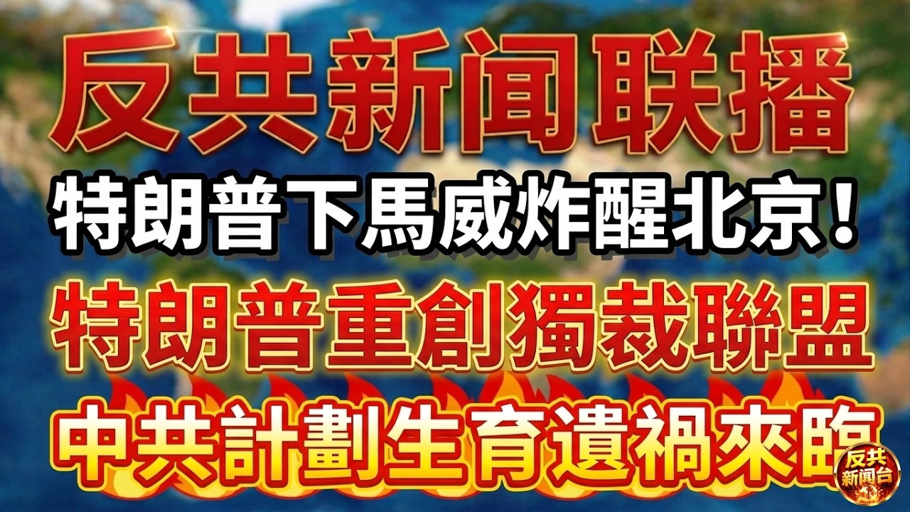 反共新聞聯播：2026年3月1日！習近平｜胡錦濤｜張又俠｜特朗普｜胡春華｜伊朗｜蔡奇｜哈梅內伊｜川普｜北京｜中共｜美軍｜中天｜獨裁｜地檢署｜民主｜計劃生育｜兩會｜拉里賈尼｜香港｜台灣｜太子集團｜春節