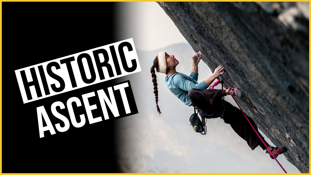 Brooke Raboutou climbs Excalibur 9b+!
