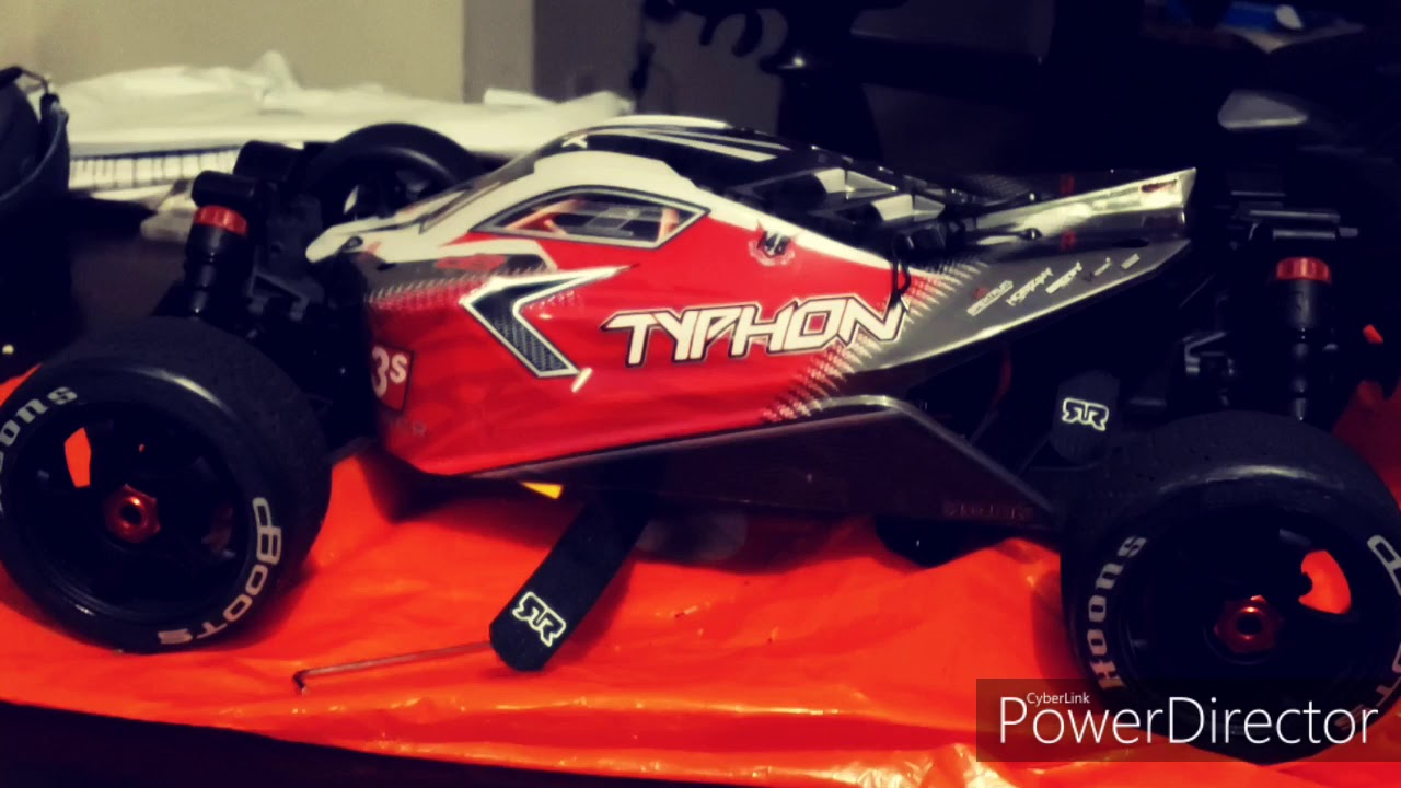 2021 ARRMA TYPHON 3S RC CAR ON 4S LIPO