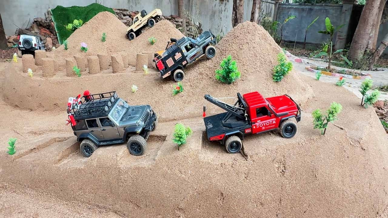 RC 4x4 Off Road Extreme Obstacle Course ! Many Failed to Finish!⛰️🔥