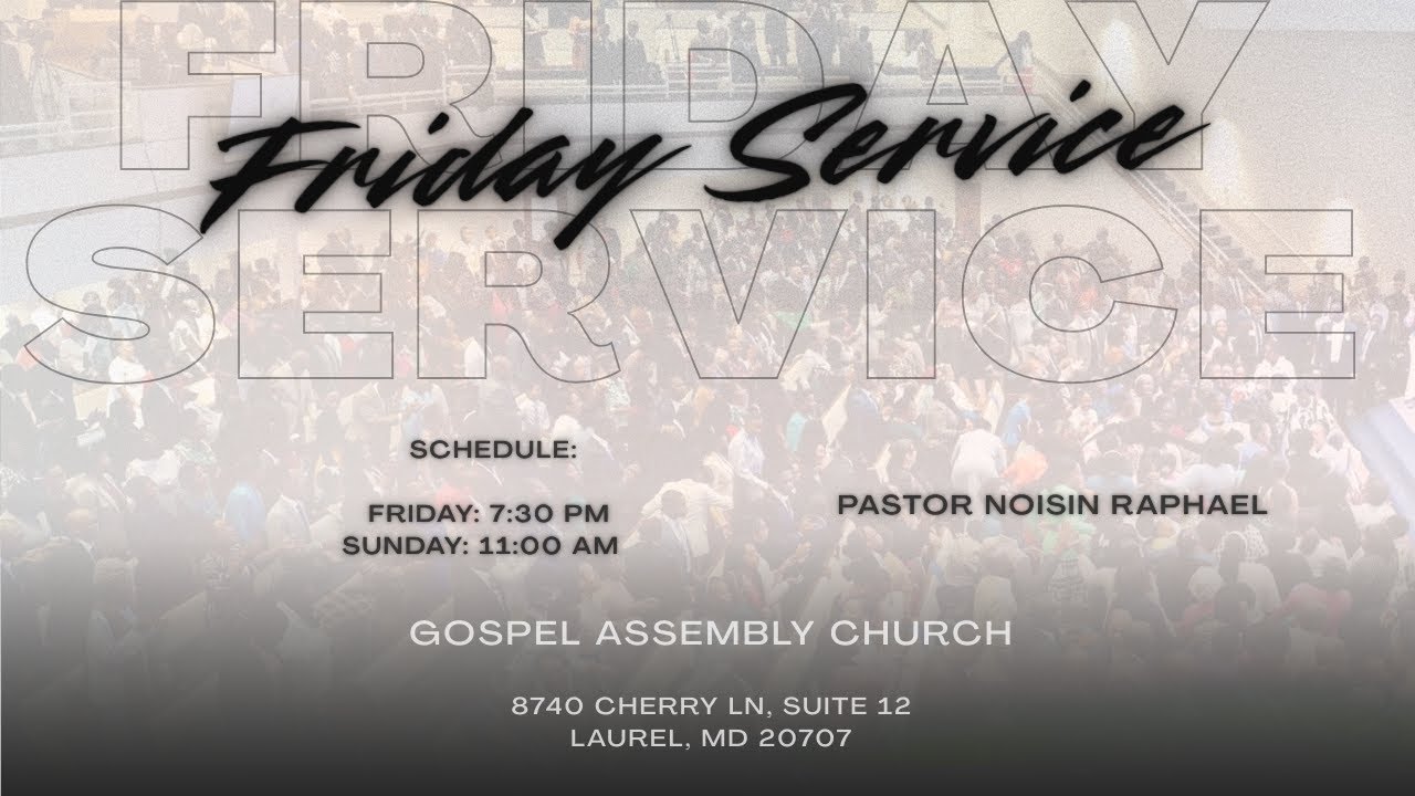 January 23, 2026 - Friday Night Service