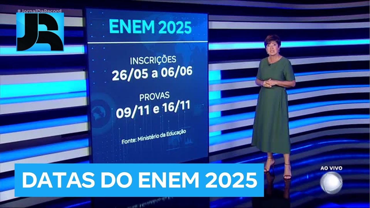 Enem 2025: MEC divulga as datas para as inscri&ccedil;&otilde;es e provas deste ano