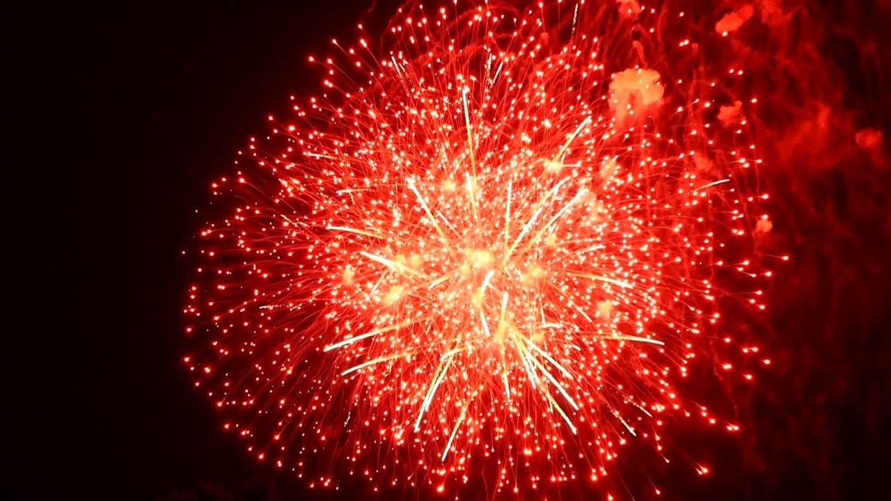 10 Minuten aus 7 Feuerwerken, Rhein in Flammen 2018, Bingen-Rüdesheim