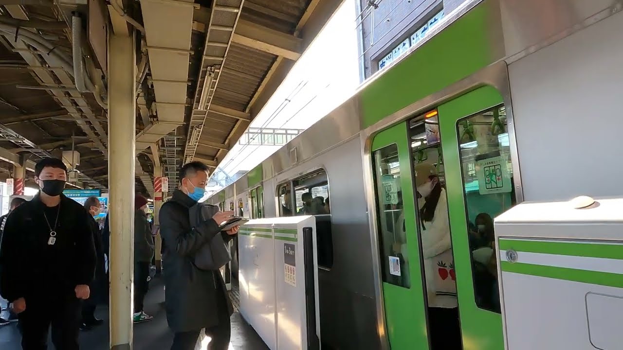Shin-okubo Station JY16 | JR Yamanote Line Walks | Tokyo Exploration | Japan 4K ASMR