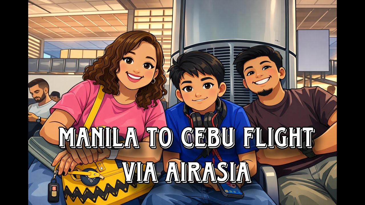 Рейс из Манилы в Себу рейсом AirAsia | CEBU 2026