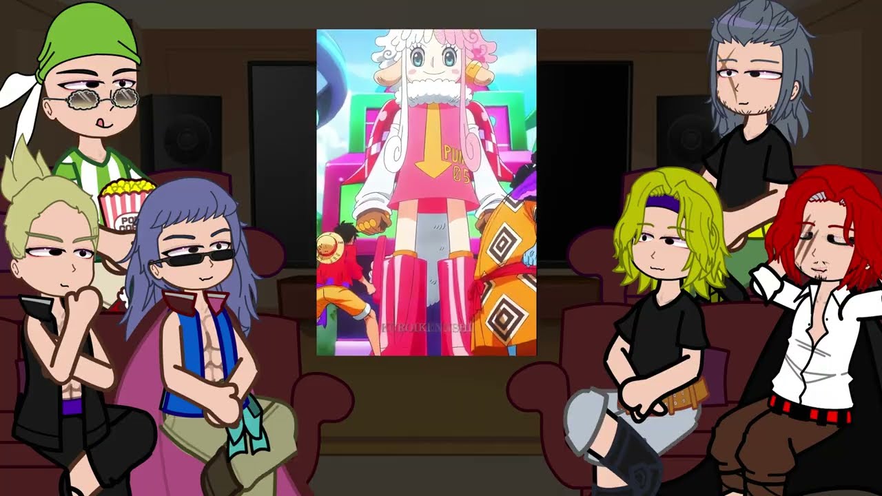 Red Haired Pirates React To Egghead | One Piece React || Gacha Life | Rose GC
