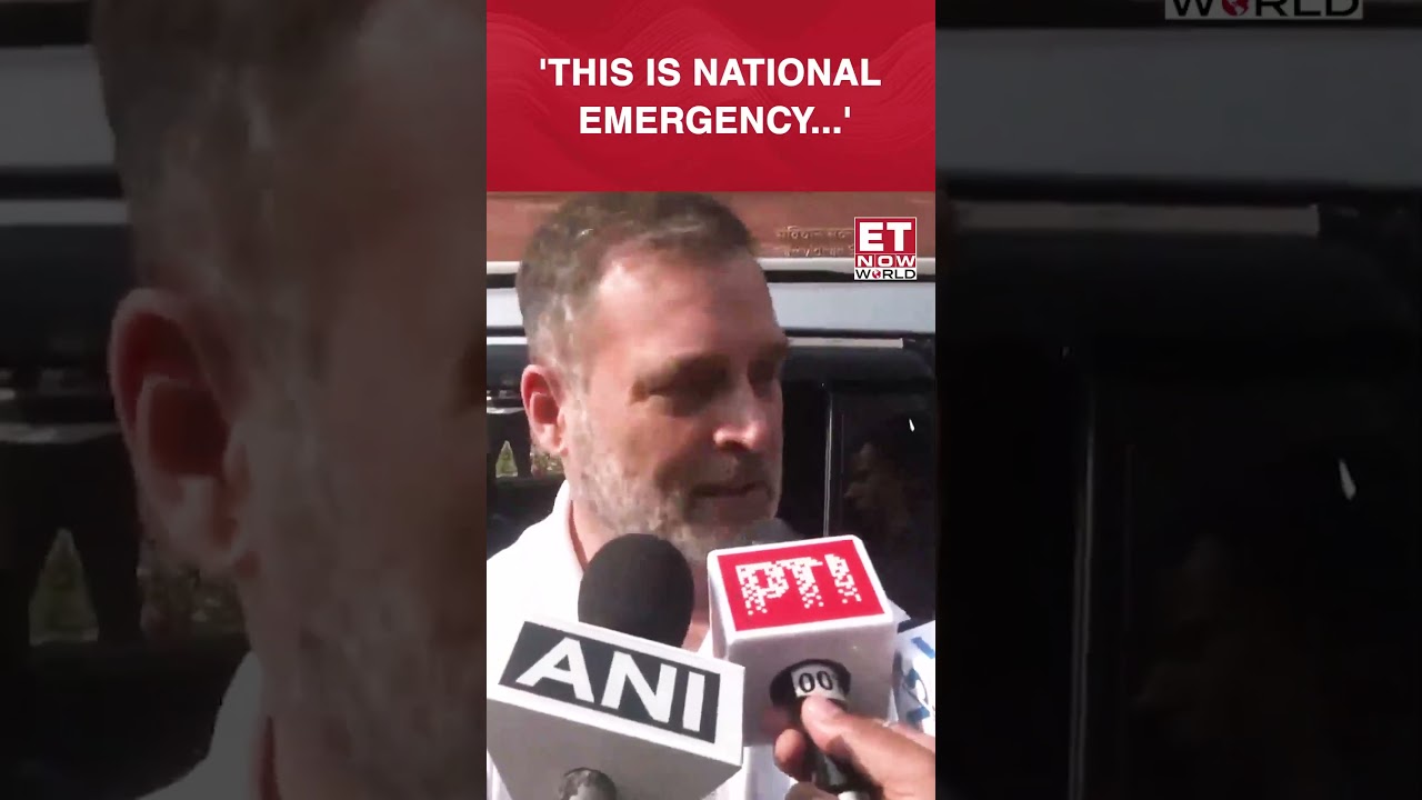 'This Is National Emergency...' Why Did LoP Rahul Gandhi Talk About This? | Breaking News #shorts