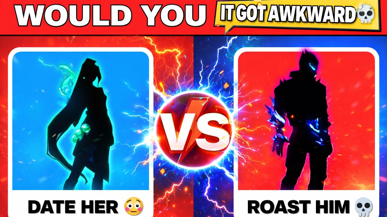 Would You Rather Challenge With My Female Friend 😳 – She Has No Filter 💀(ft. Qismat)