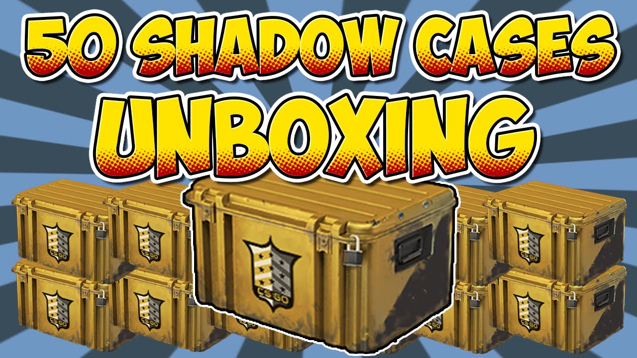 CS:GO - HUGE Shadow Case Unboxing - 50 CASES!