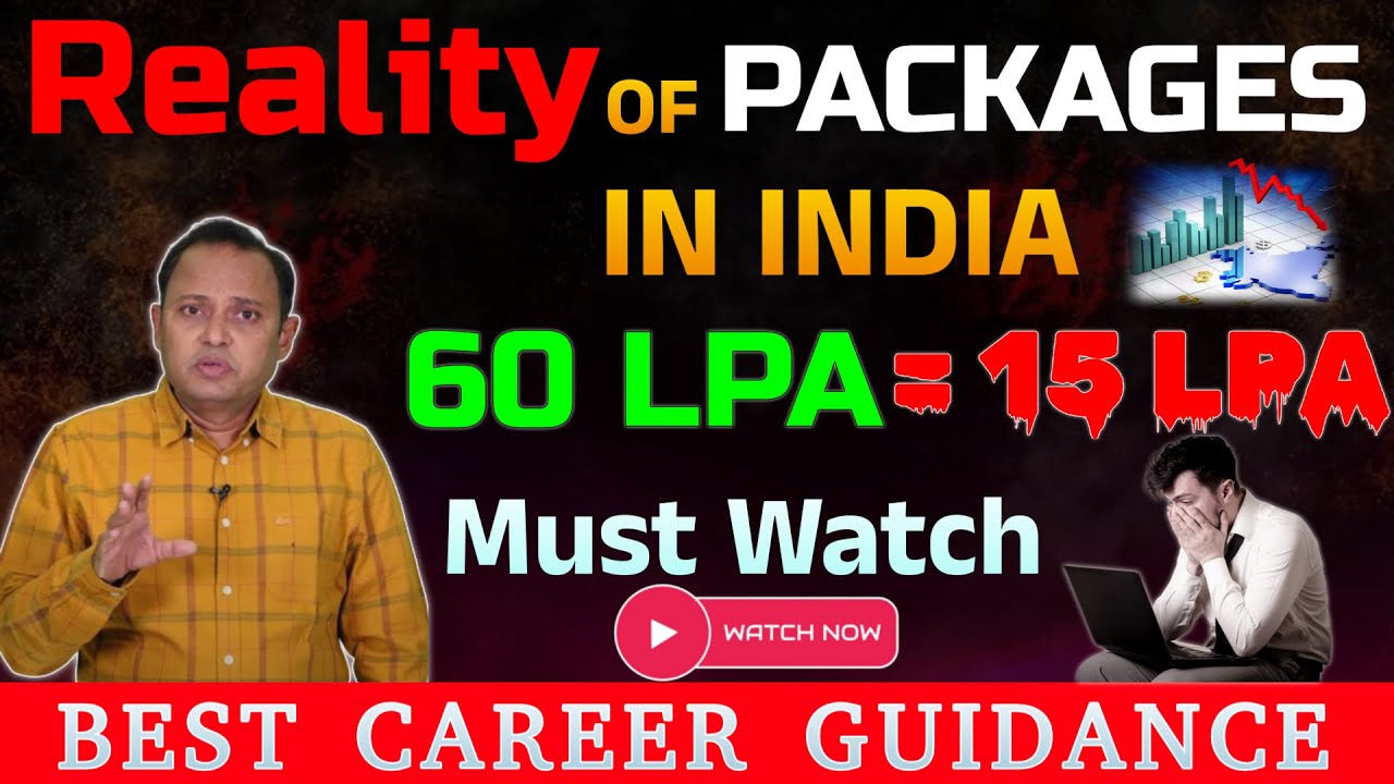 60 Lakh = 15 Lakh 😱 | Reality of Salary Packages in India | Must Watch!