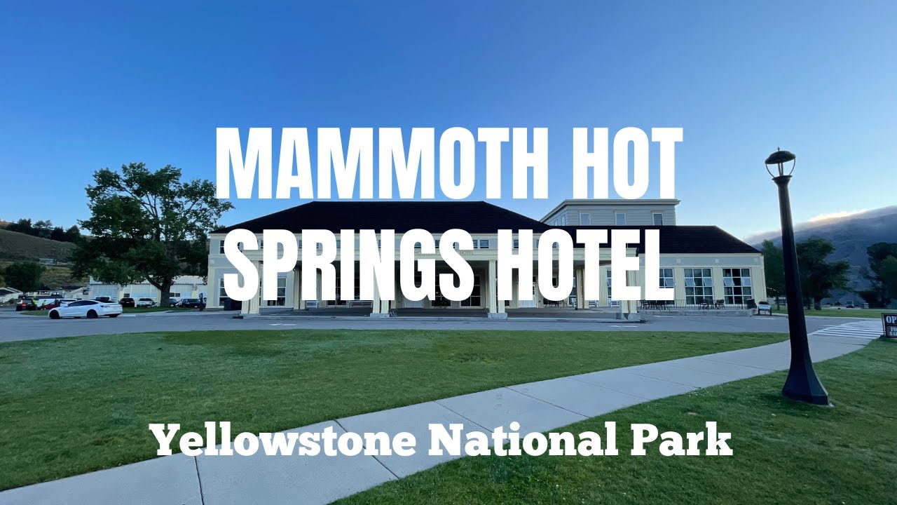 Tour the Renovated Mammoth Hot Springs Hotel in Yellowstone