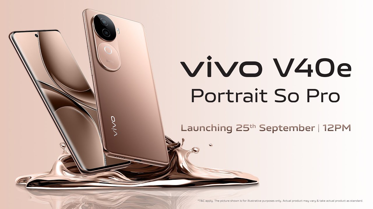 vivo V40e | Launching on 25th September, 2024