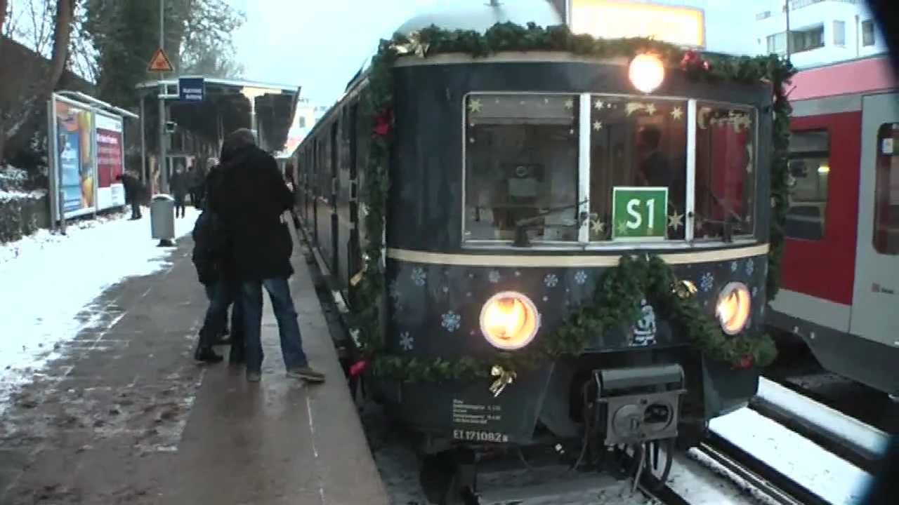 Weihnachtszug der Historischen S-Bahn Hamburg am 22.12.2012