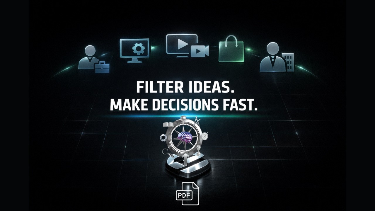 Ideas Aren’t The Problem. Decisions Are.