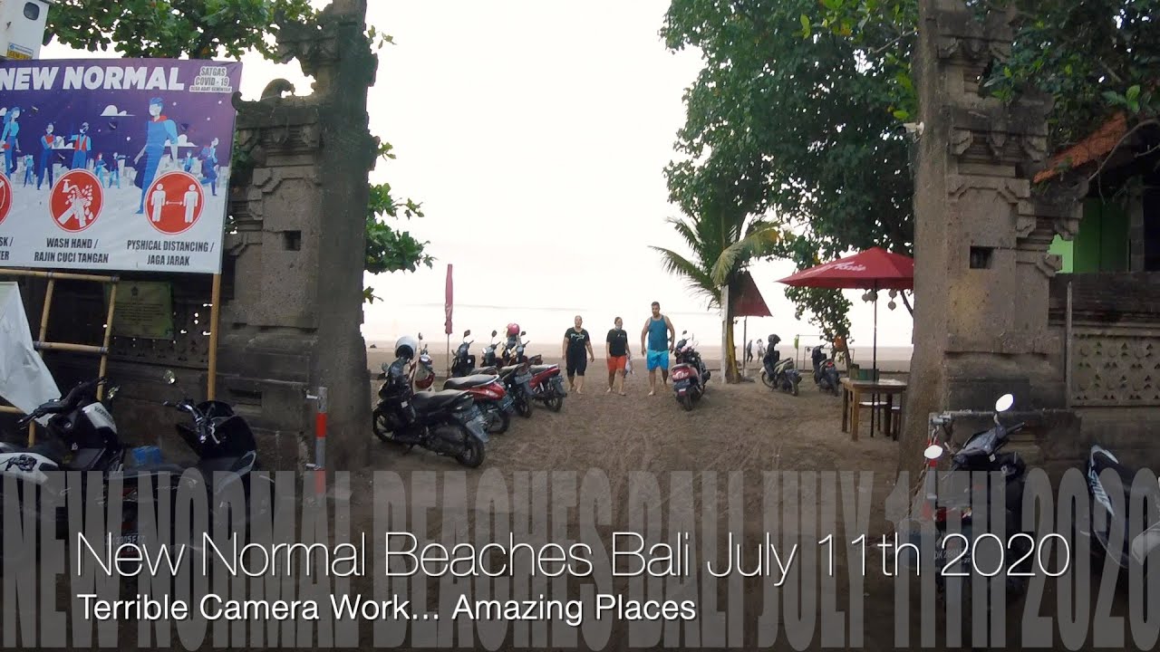 New Normal Beaches Bali 11th July 2020