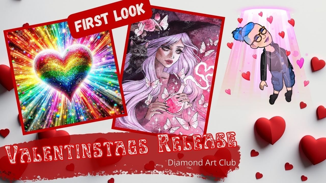 💖Valentine's Day Diamond Art Club Release | Schockierender First Look! 🤯