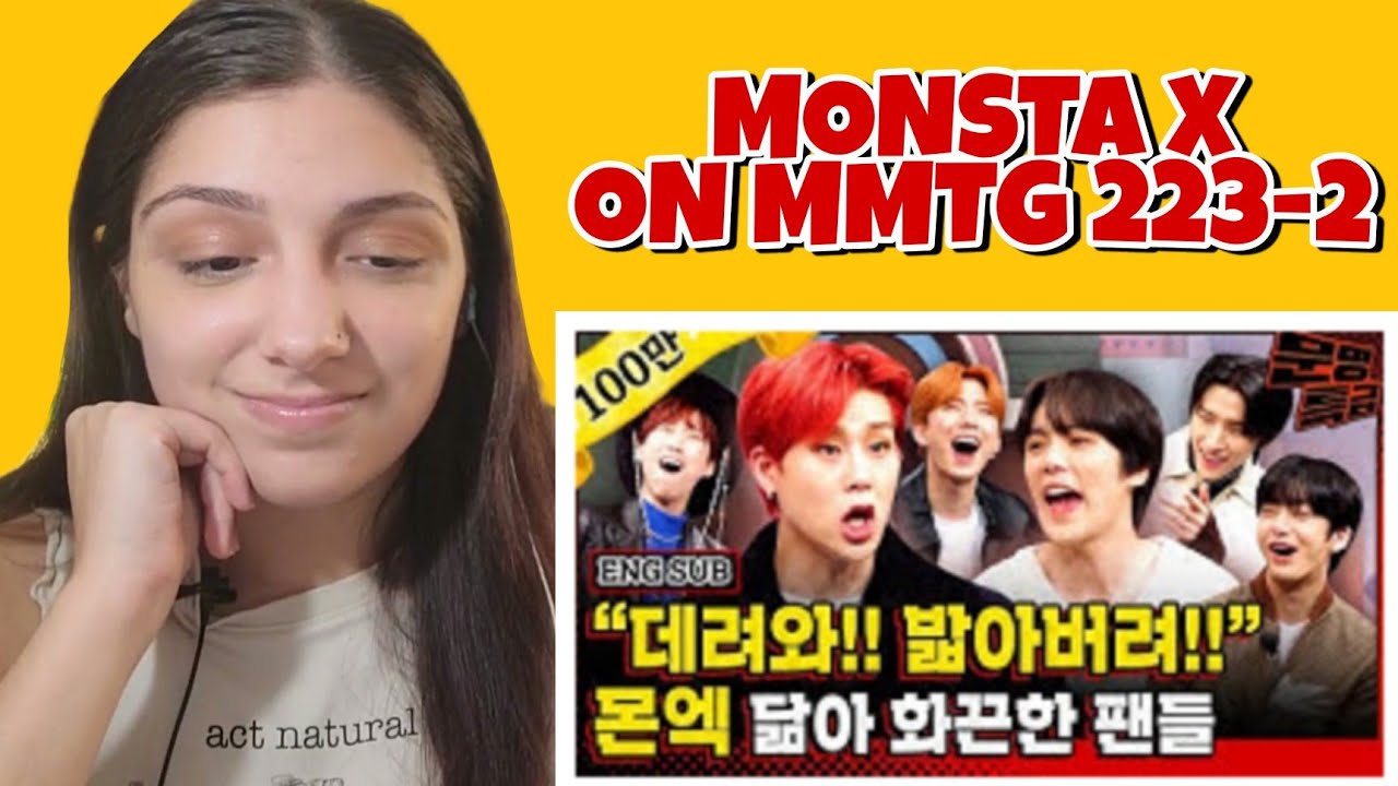 Monbebes are strong supporters or something like that? [MMTG EP223-2] | MONSTA X REACTION