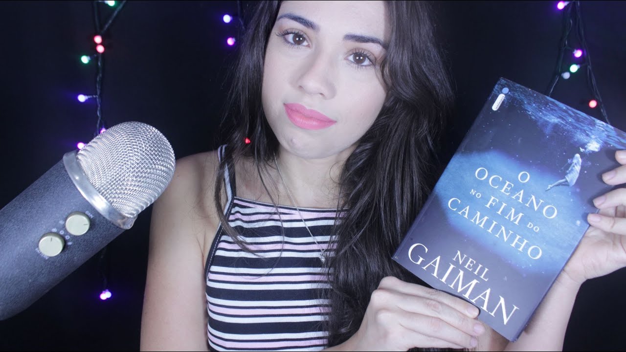 ASMR Leitura 📖 O oceano no fim do caminho Cap 2 - Sussurros relaxantes