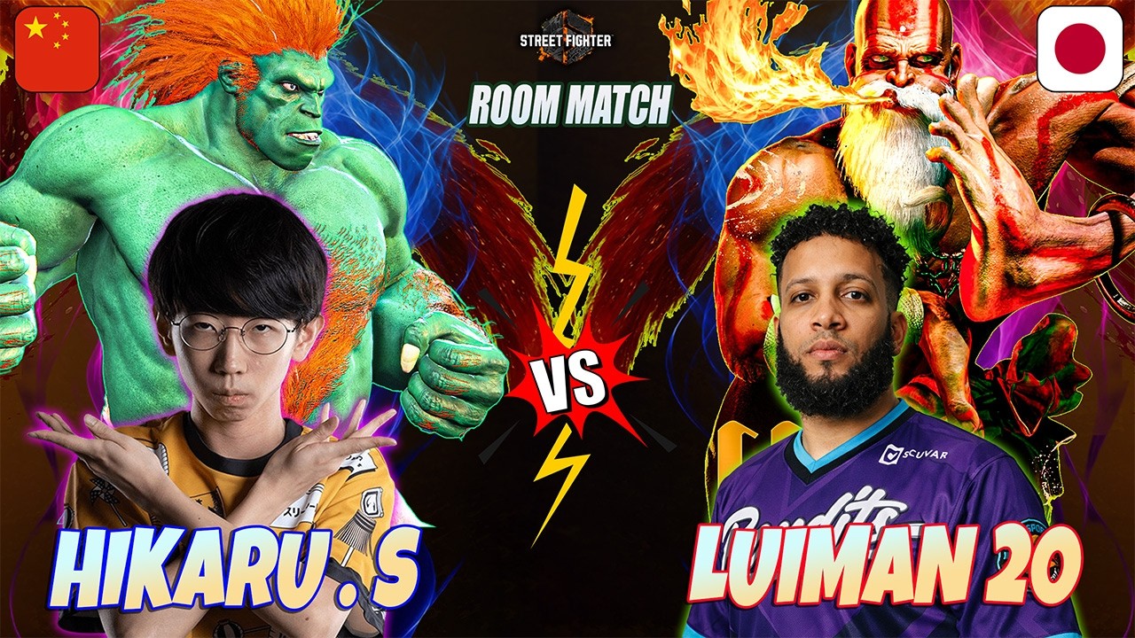 SF6 | HIKARU SHIFTNE (Blanka) vs LUIMAN20 (Dhalsim) 👉 High-Level Street Fighter 6 Gameplay