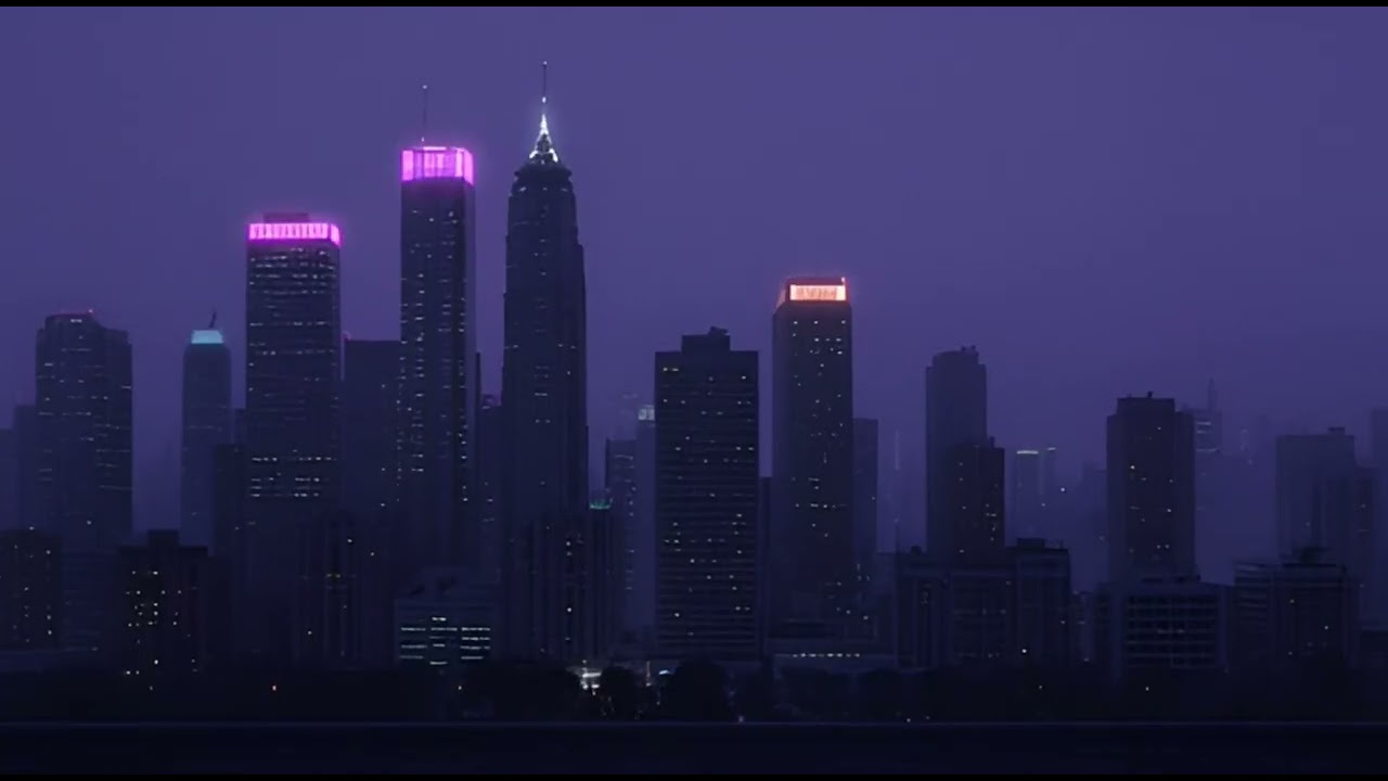 Midnight Purple Sky 🌌 Minimalist Electronic for Peak Concentration (V39)