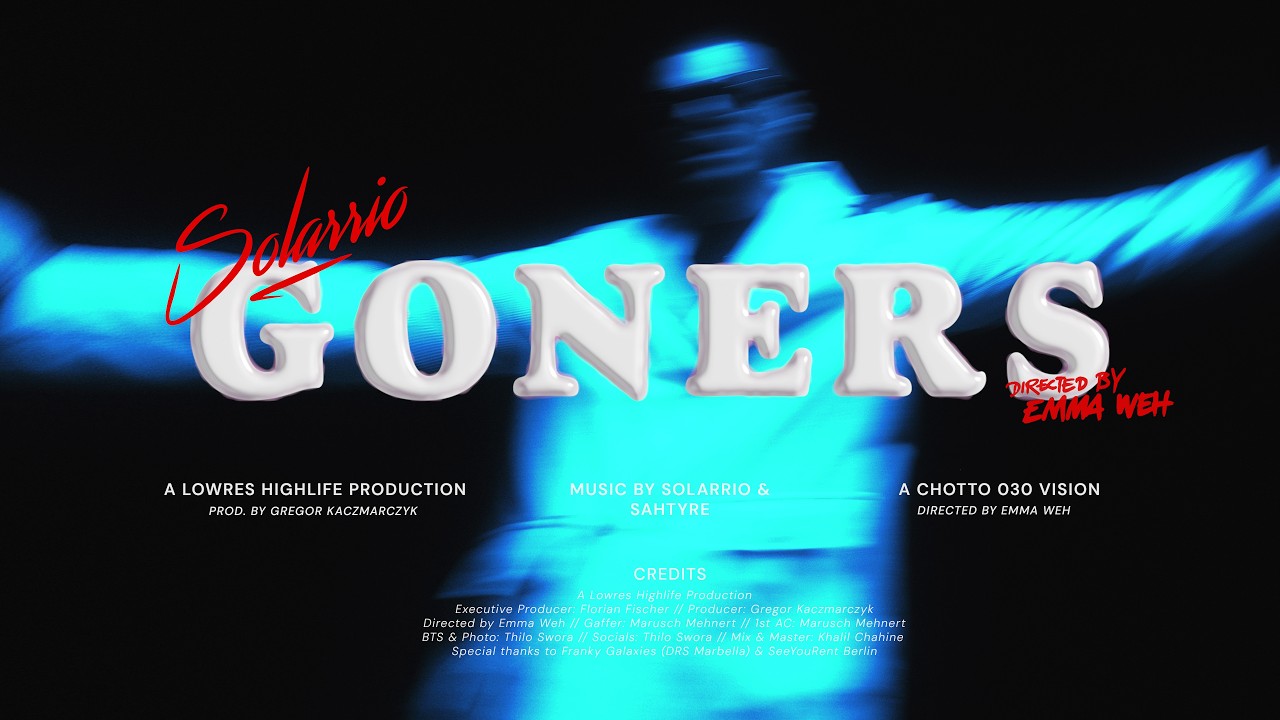 Solarrio - Goners (Official Music Video)