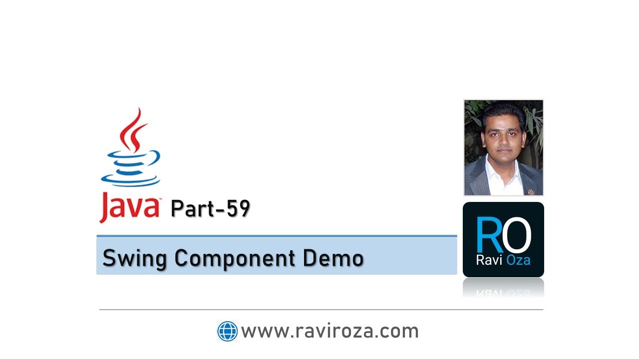 Java Part-59 | Swing Component Demo (Gujarati)