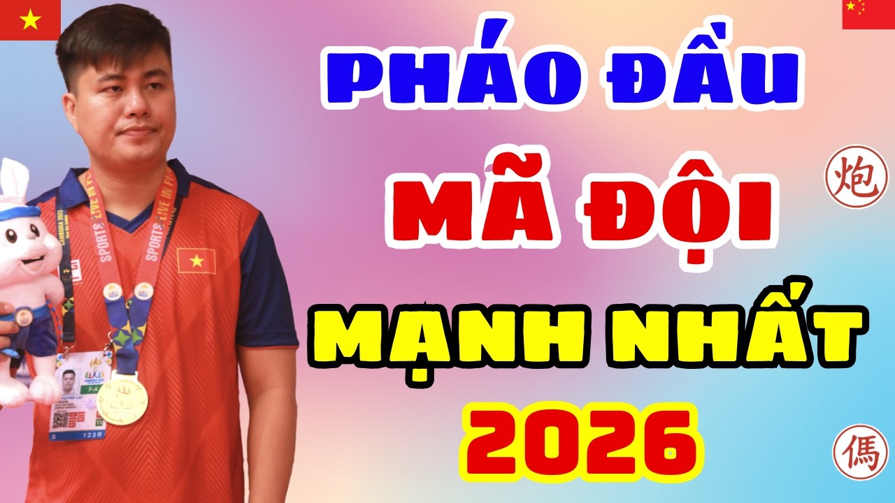 🔴CỜ TƯỚNG | LẠI LÝ HUYNH chơi pháo đầu mã đội cực hay khiến đối thủ ôm đầu