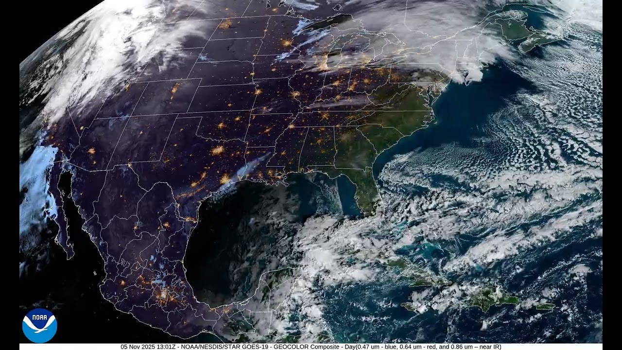 CONUS Nov 05 2025 - 24 Hour Timelapse