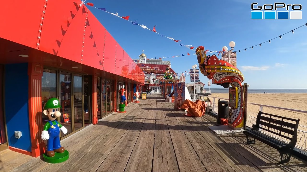 Britannia Pier Great Yarmouth Vlog - 16th March 2024 🇬🇧🕹