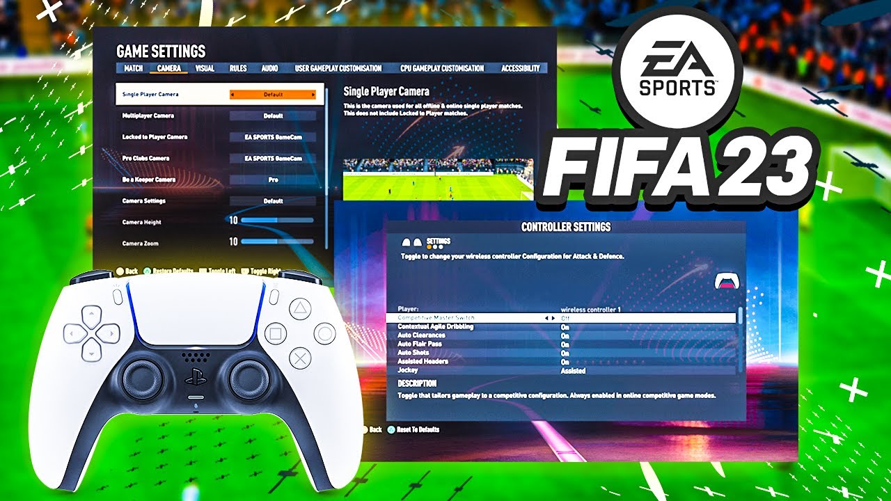 FIFA 23 BEST PRO CONTROLLER AND CAMERA SETTINGS **CHANGE THIS SETTING**