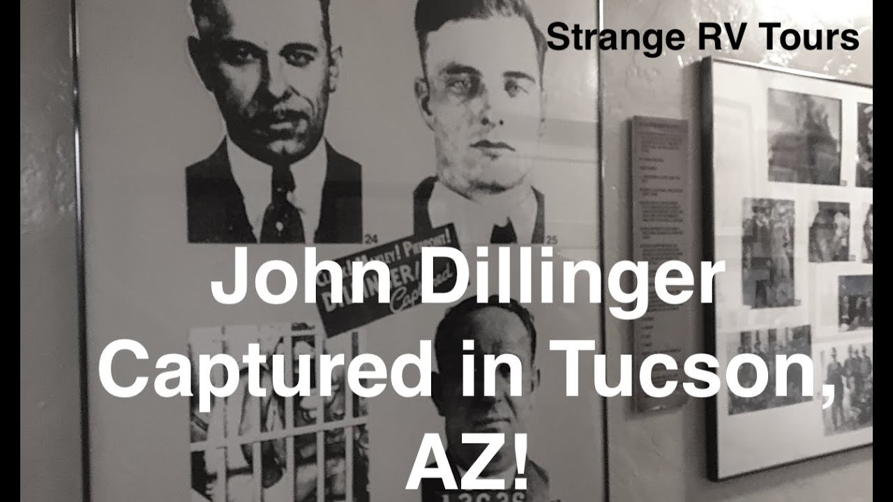 John Dillinger Captured in Tucson, AZ