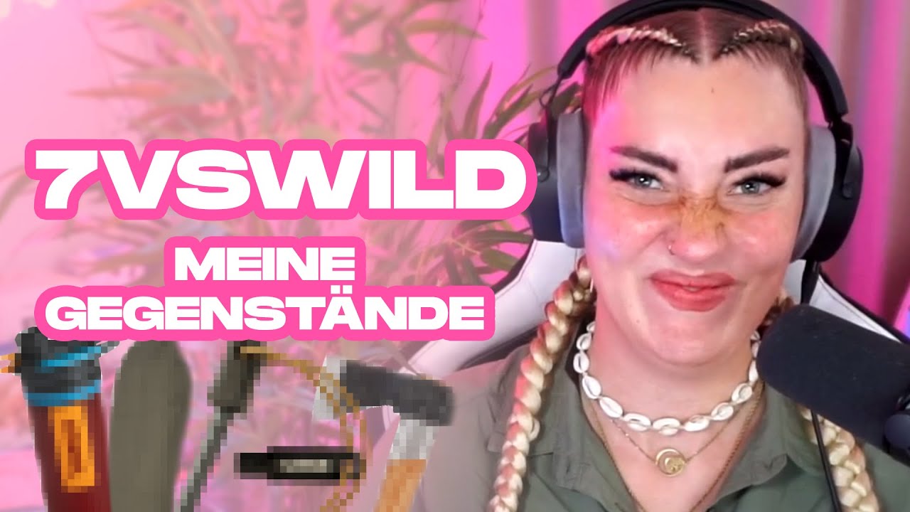 Meine 4 GEGENST&Auml;NDE f&uuml;r 7VSWILD