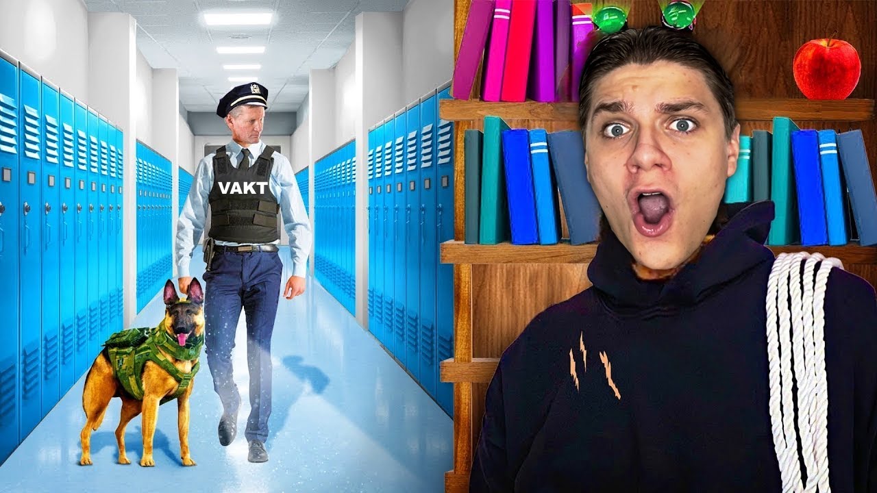 Jag &Ouml;vernattade I MIN SKOLA.....